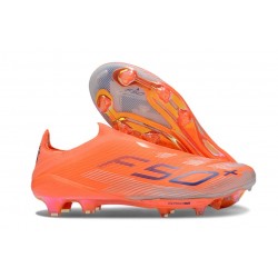 New adidas F50+ Laceless FG Orange Black
