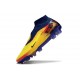 New Nike Phantom 6 Elite DF FG Yellow Blue Gold