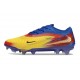 Nike Phantom 6 Elite Low Gras Football Boots Blue Yellow Red Gold