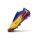 Nike Phantom 6 Elite Low Gras Football Boots Blue Yellow Red Gold