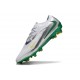 Nike Phantom 6 Elite Low Gras Football Boots White Green Silver