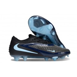 Nike Phantom 6 Elite Low Gras Football Boots Black Blue
