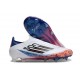 Adidas F50 Elite Laceless X Son FG White Black Bright Red
