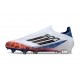 Adidas F50 Elite Laceless X Son FG White Black Bright Red