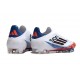 Adidas F50 Elite Laceless X Son FG White Black Bright Red