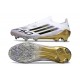 adidas F50 LL Elite FG Soccer Shoes White Core Black Met Gold