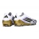 adidas F50 LL Elite FG Soccer Shoes White Core Black Met Gold