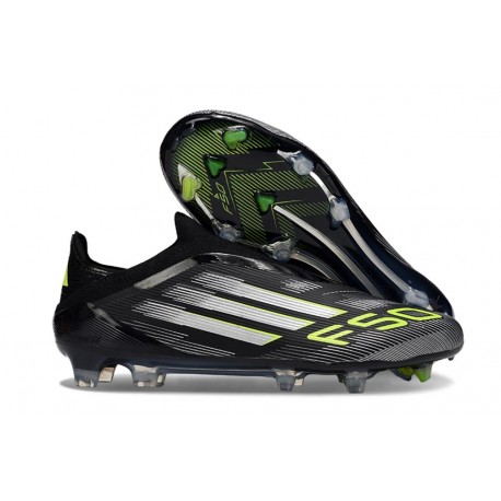 adidas F50 LL Elite FG Soccer Shoes Black White Yellow