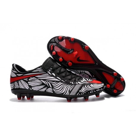 Nike Hypervenom Phinish FG ACC New 2016 Soccer Cleats Black Crimson White