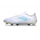 adidas F50 LL Elite FG Soccer Shoes White Pearl Met. Blue