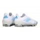 adidas F50 LL Elite FG Soccer Shoes White Pearl Met. Blue