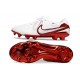 New Nike Tiempo Legend X Elite FG White Bright Crimson