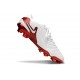New Nike Tiempo Legend X Elite FG White Bright Crimson
