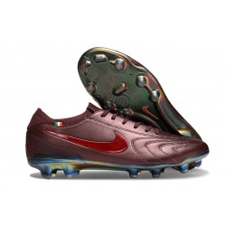 New Nike Tiempo Legend X Elite FG Maroon