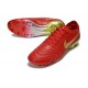 New Nike Tiempo Legend X Elite FG Red Gold