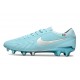 New Nike Tiempo Legend X Elite FG Blue Silver