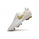 New Nike Tiempo Legend X Elite FG R10 White Gold