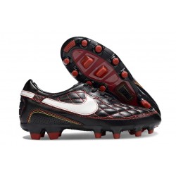 New Nike Tiempo Legend X Elite FG Black White Red