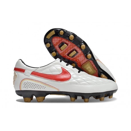 New Nike Tiempo Legend X Elite FG R10 White Red
