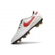 New Nike Tiempo Legend X Elite FG R10 White Red
