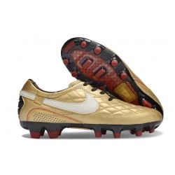 New Nike Tiempo Legend X Elite FG R10 Golden White