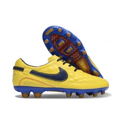 New Nike Tiempo Legend X Elite FG R10 Yellow Black