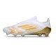New adidas F50 Laceless Elite FG Ftwr White Gold Met