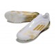 New adidas F50 Laceless Elite FG Ftwr White Gold Met