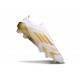 New adidas F50 Laceless Elite FG Ftwr White Gold Met