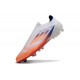 adidas F50 Laceless Elite FG Advancement - White Solar Red Lucid Blue