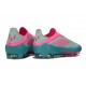 adidas F50 Laceless Elite FG X MESSI Flash Aqua Lucid Pink Lucid Cyan
