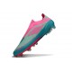 adidas F50 Laceless Elite FG X MESSI Flash Aqua Lucid Pink Lucid Cyan