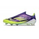New adidas F50 Laceless Elite FG Unity Purple Solar Yellow