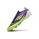 New adidas F50 Laceless Elite FG Unity Purple Solar Yellow