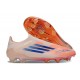 New adidas F50 Laceless Elite FG Orange Blue