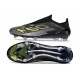 New adidas F50 Laceless Elite FG Core Black Iron Met. Lucid Lemon