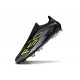 New adidas F50 Laceless Elite FG Core Black Iron Met. Lucid Lemon