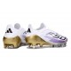 New adidas F50 Laceless Elite FG White Purple Black