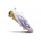 New adidas F50 Laceless Elite FG White Purple Black