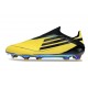 New adidas F50 Laceless Elite FG Yellow Black