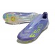 New adidas F50 Laceless Elite FG Purple Rush Lucid Lemon
