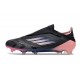 New adidas F50 Laceless Elite FG Black Pink