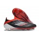 New adidas F50 Laceless Elite FG Black Red White
