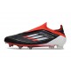 New adidas F50 Laceless Elite FG Black Red White