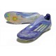 New adidas F50 Laceless Elite FG Violet Tone Lucid Lemon Purple Rush