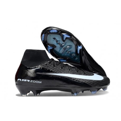 Nike Air Zoom Mercurial Superfly X Elite FG Black Ice Blue
