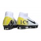 Nike Air Zoom Mercurial Superfly X Elite FG White Black Yellow