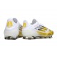 adidas F50 Elite FG Firm Ground White Yellow Black