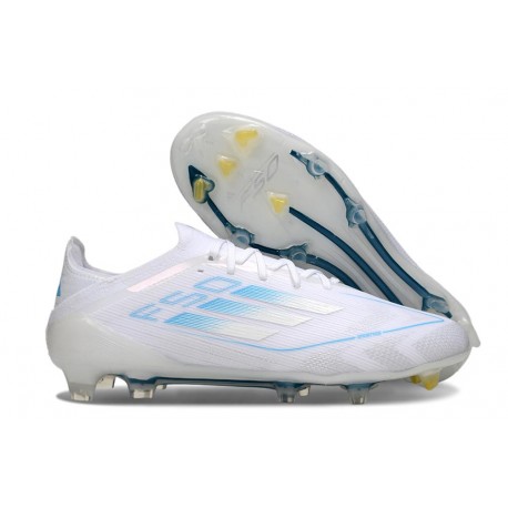 adidas F50 Elite FG Firm Ground White Blue