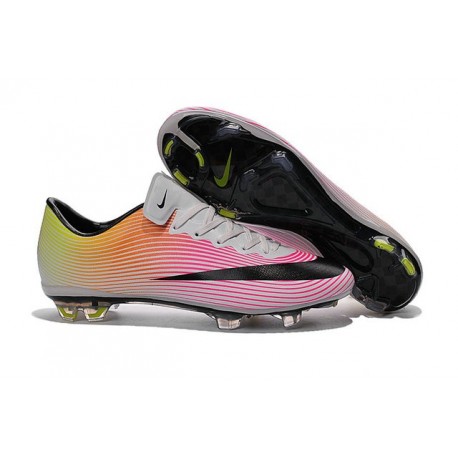 nike mercurial white and pink